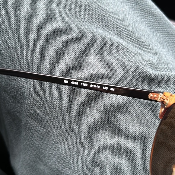 ray bans club round - Picture 3 of 4